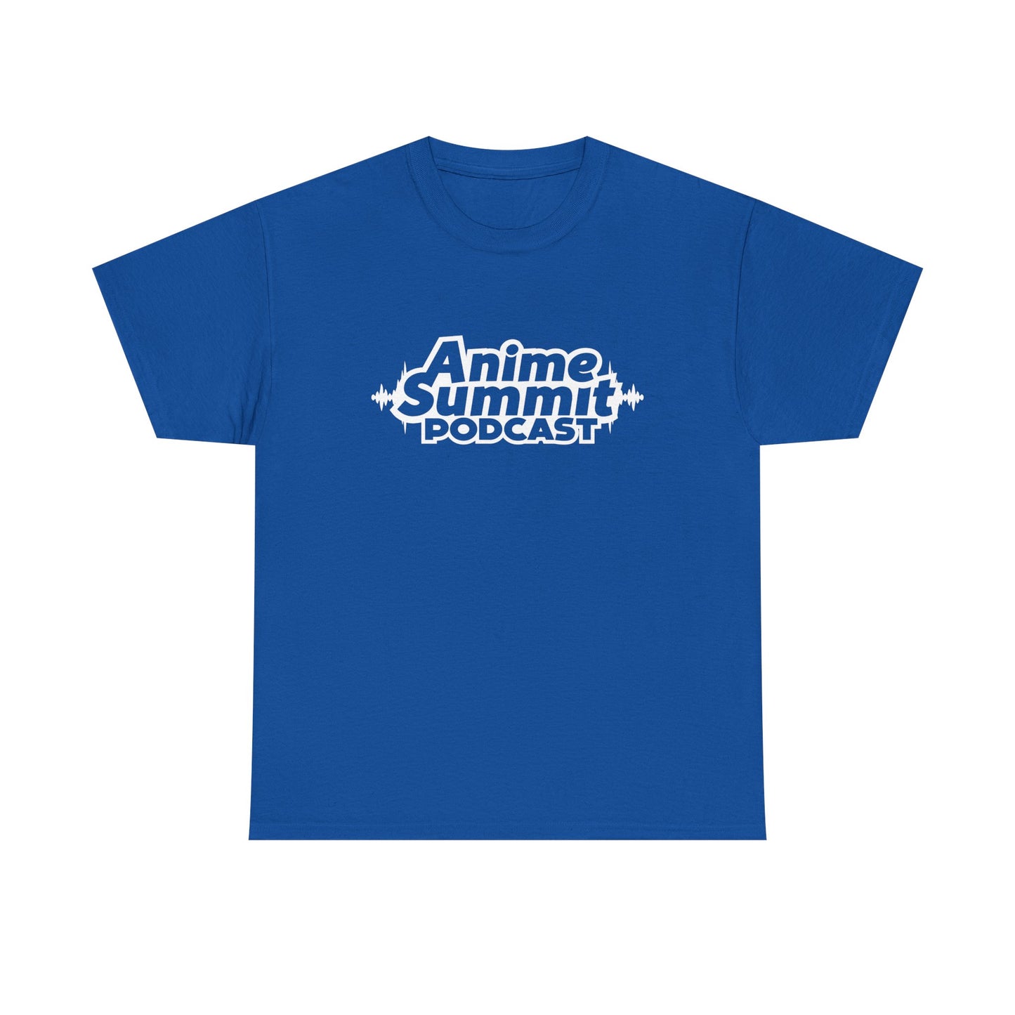 Anime Summit Podcast Basic Logo - Unisex Heavy Cotton Tee
