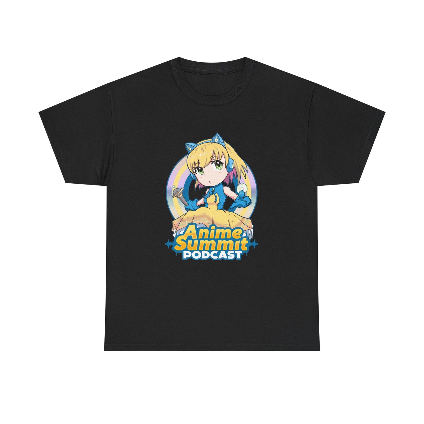 Anime Summit Podcast Main Logo - Unisex Heavy Cotton Tee