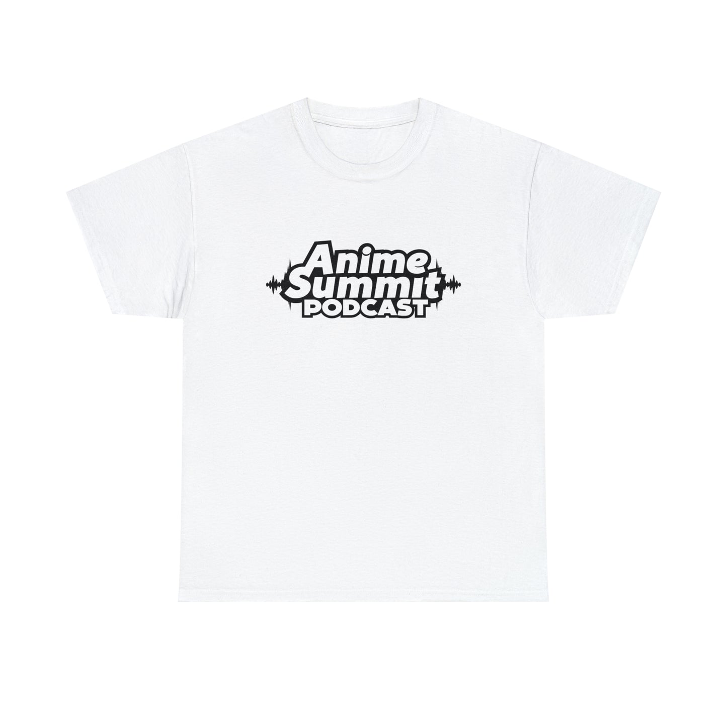 Anime Summit Podcast Basic Logo - Unisex Heavy Cotton Tee