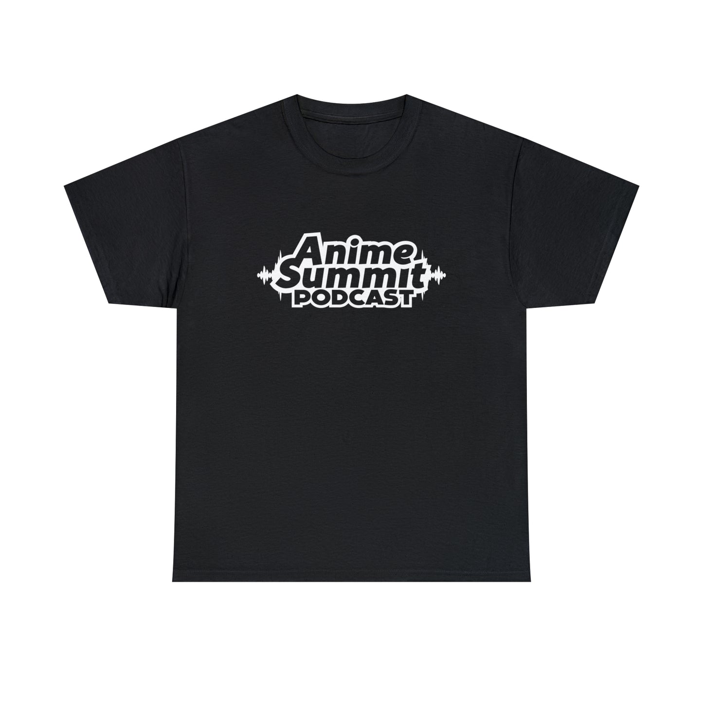 Anime Summit Podcast Basic Logo - Unisex Heavy Cotton Tee