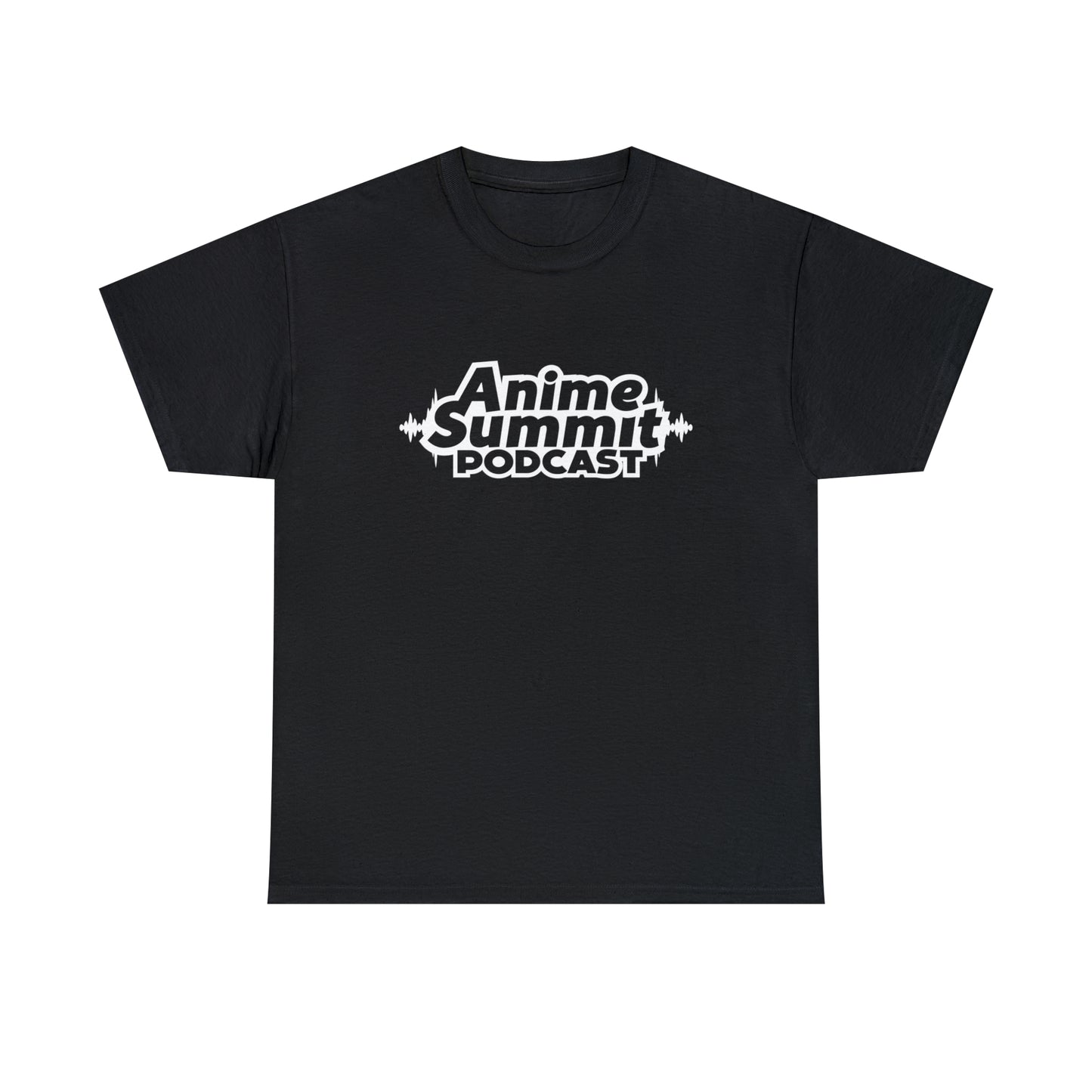 Anime Summit Podcast Basic Logo - Unisex Heavy Cotton Tee