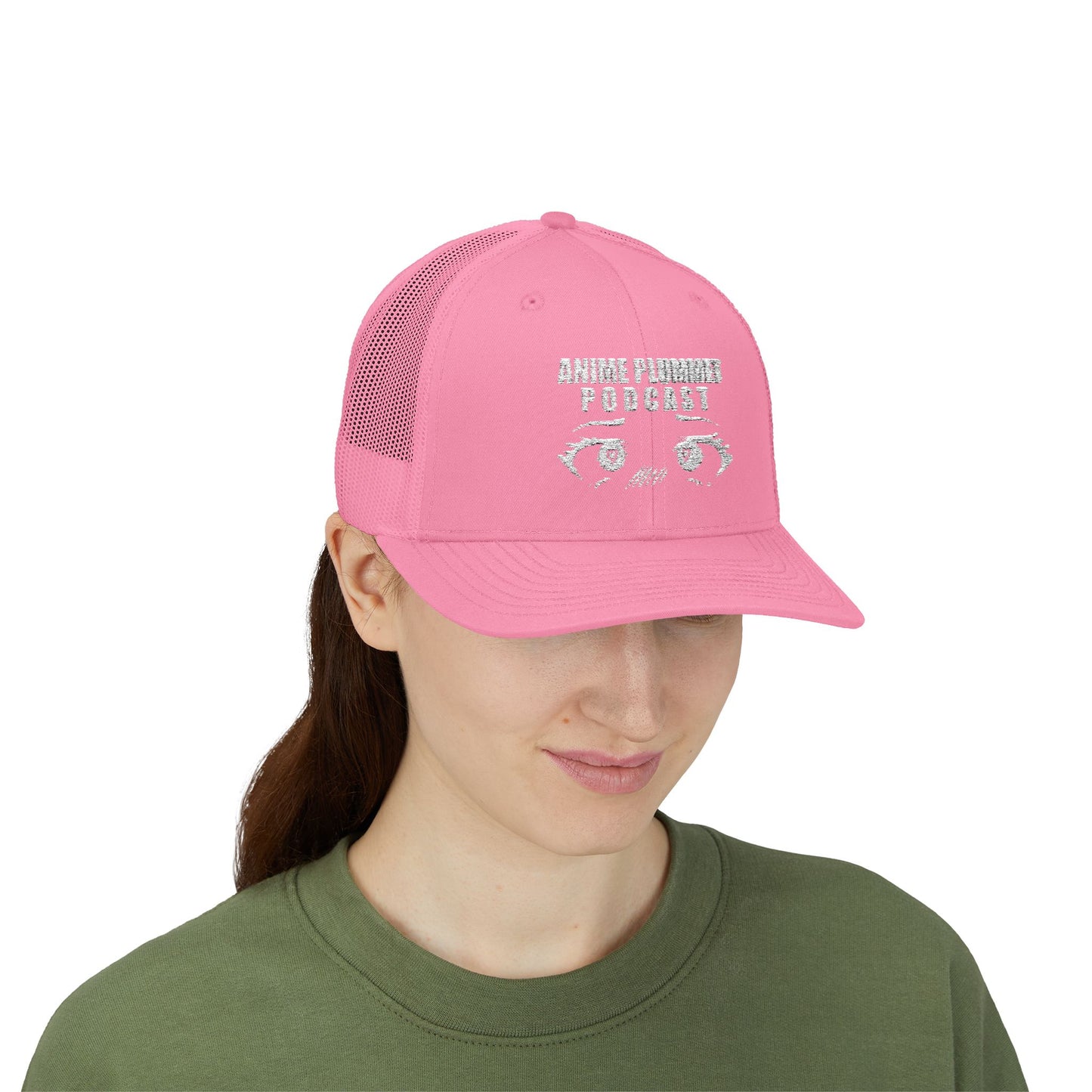 Anime Podcast Snapback Trucker Cap - Perfect Gift, Casual Cap, Summer Accessory, Festival Wear, Trendy Headwear