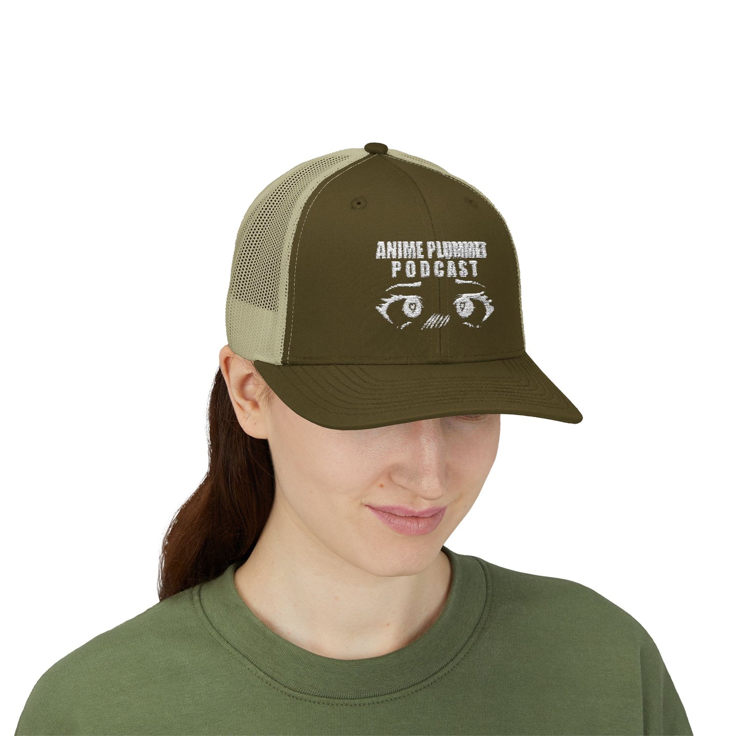 Anime Podcast Snapback Trucker Cap - Perfect Gift, Casual Cap, Summer Accessory, Festival Wear, Trendy Headwear