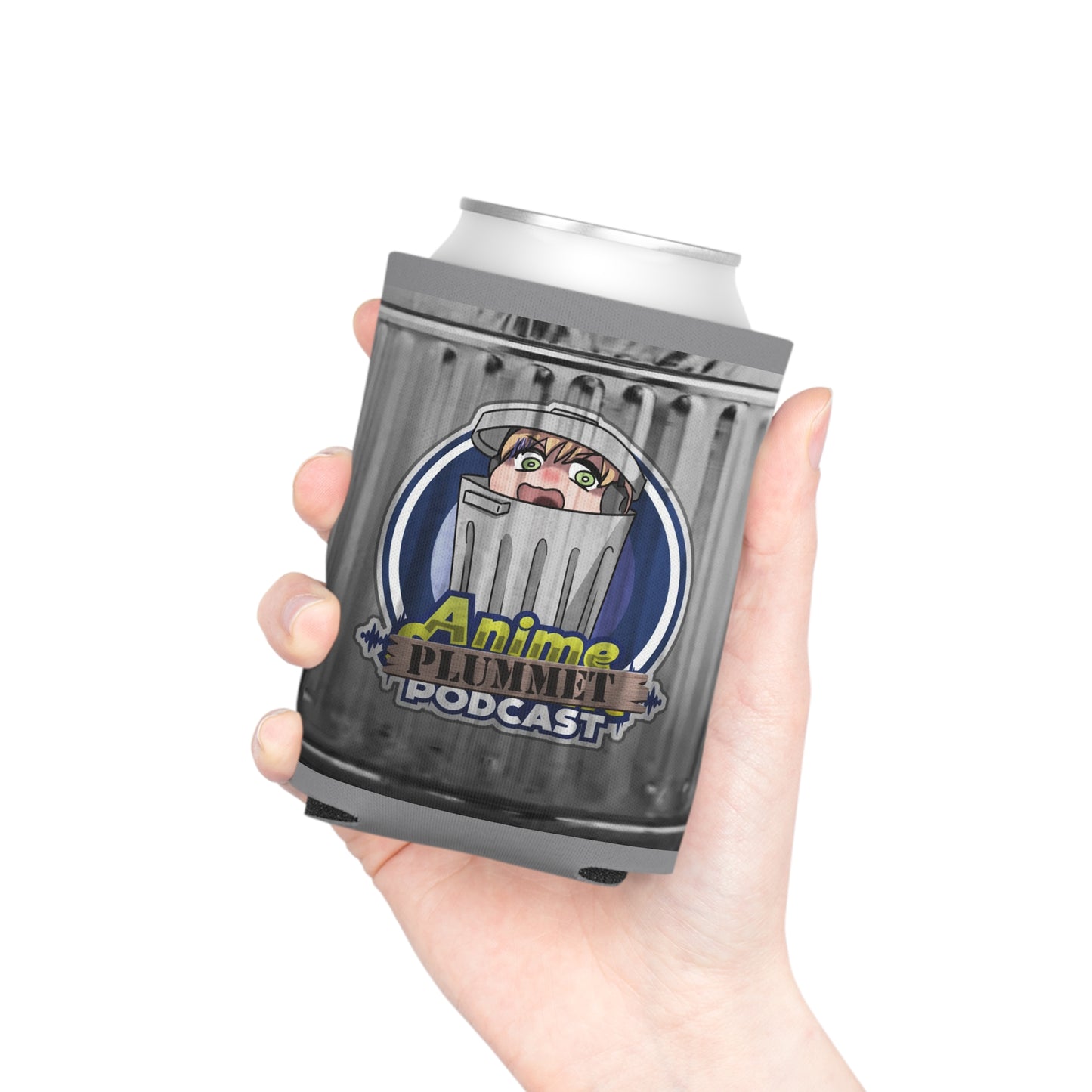 Anime Plummet Podcast Insulated Can Cooler