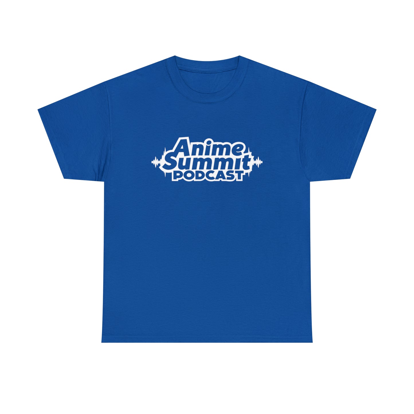 Anime Summit Podcast Basic Logo - Unisex Heavy Cotton Tee