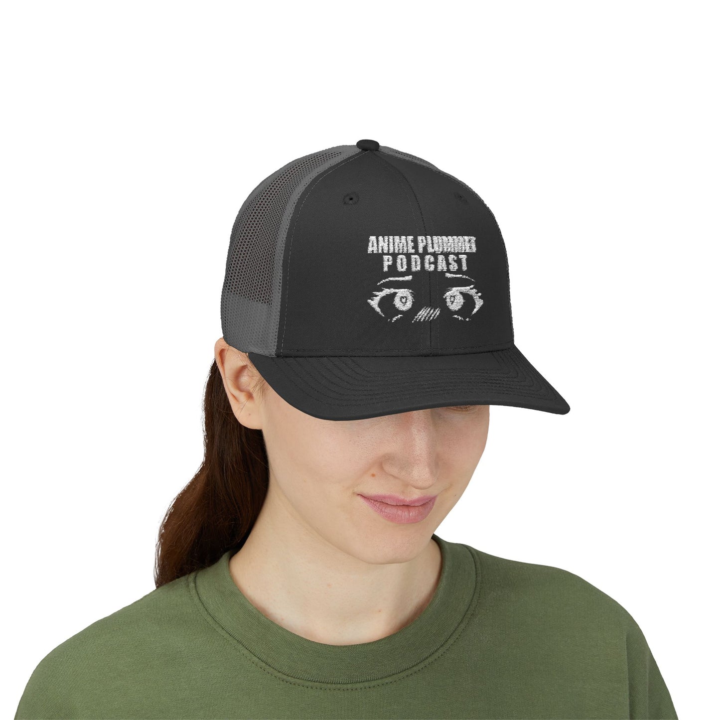 Anime Podcast Snapback Trucker Cap - Perfect Gift, Casual Cap, Summer Accessory, Festival Wear, Trendy Headwear