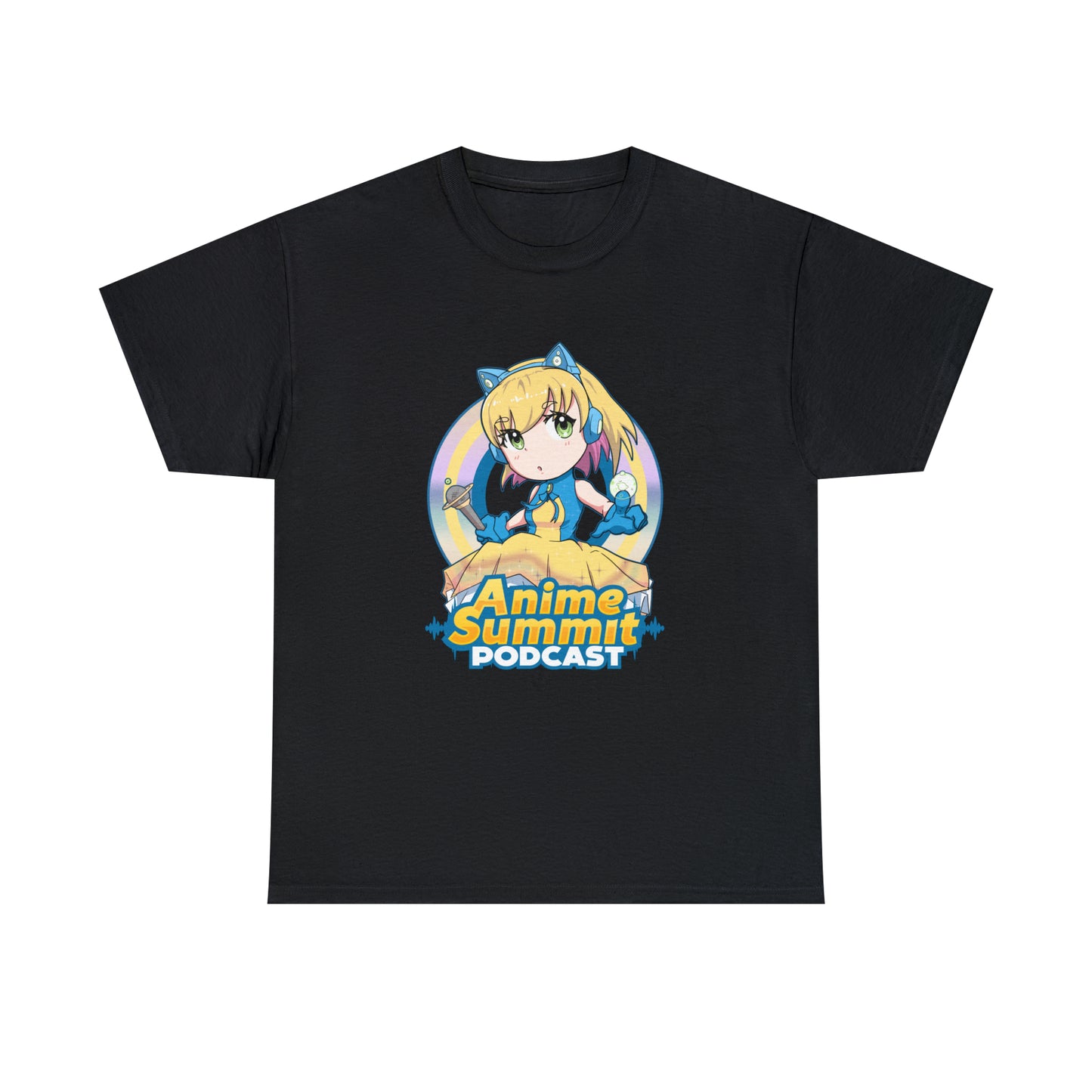 Anime Summit Podcast Main Logo - Unisex Heavy Cotton Tee