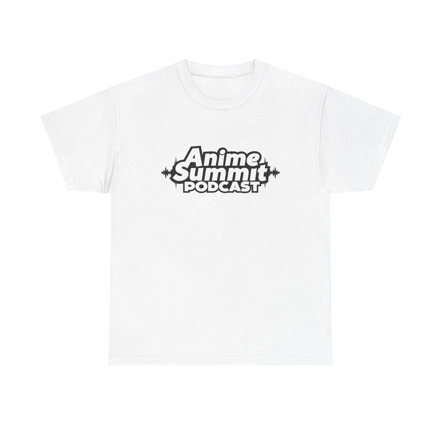 Anime Summit Podcast Basic Logo - Unisex Heavy Cotton Tee