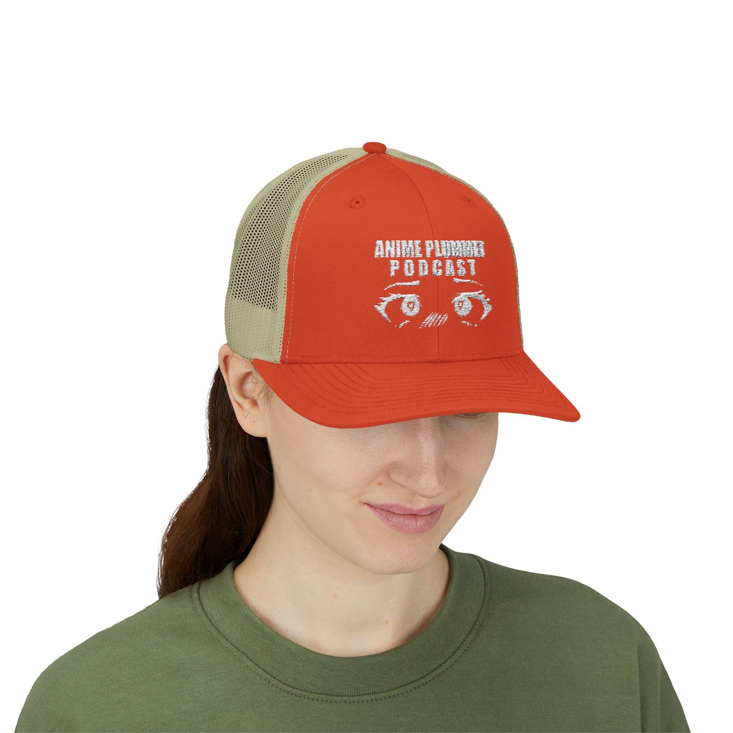 Anime Podcast Snapback Trucker Cap - Perfect Gift, Casual Cap, Summer Accessory, Festival Wear, Trendy Headwear