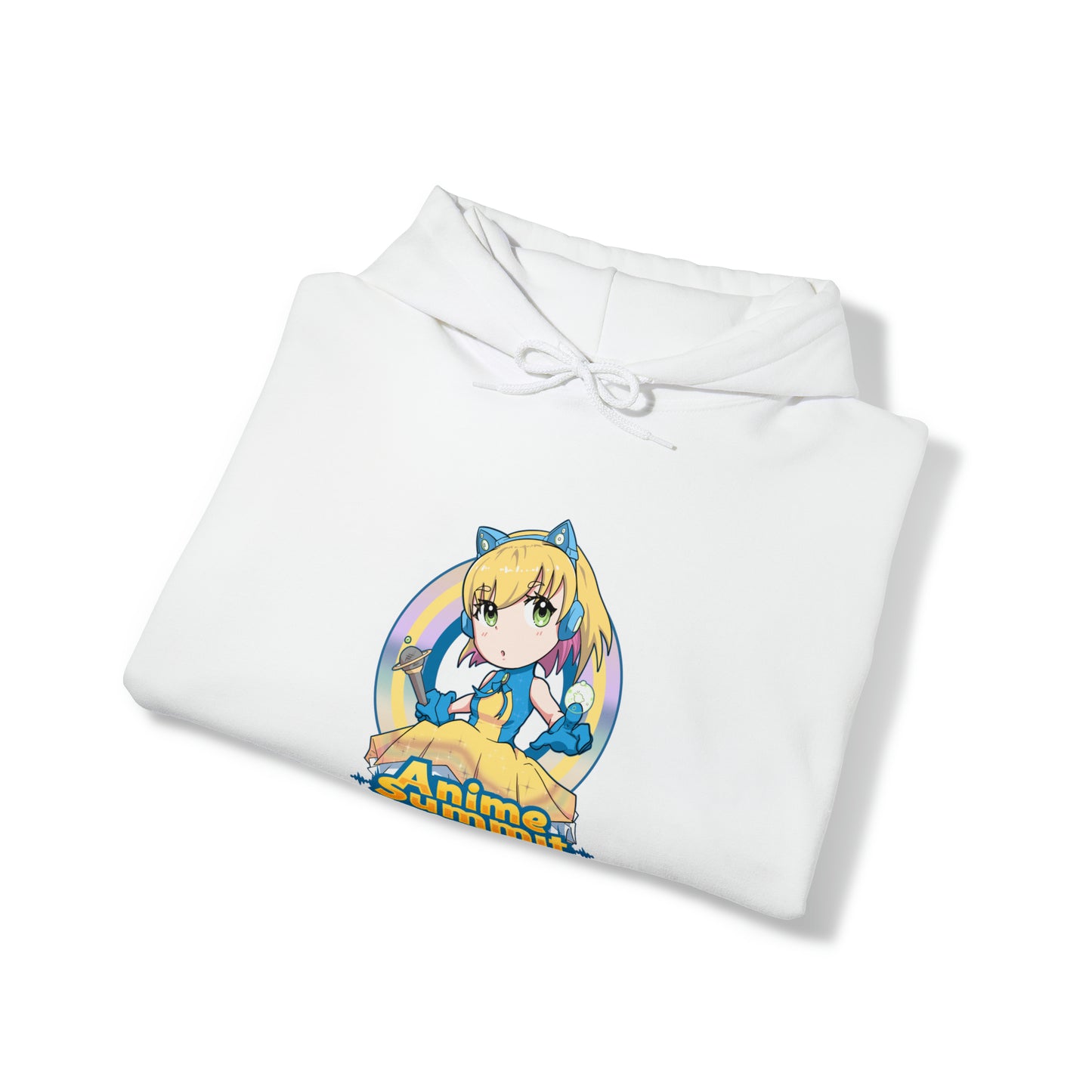 Anime Summit Podcast - Logo - Unisex Heavy Blend™ Hooded Sweatshirt