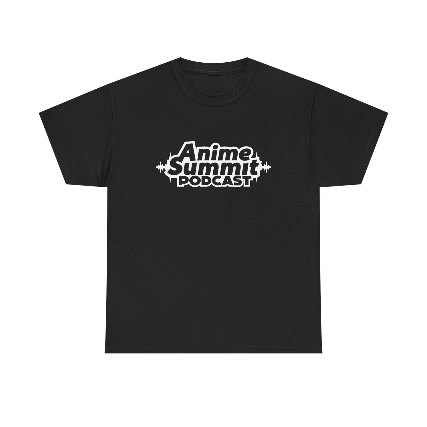 Anime Summit Podcast Basic Logo - Unisex Heavy Cotton Tee