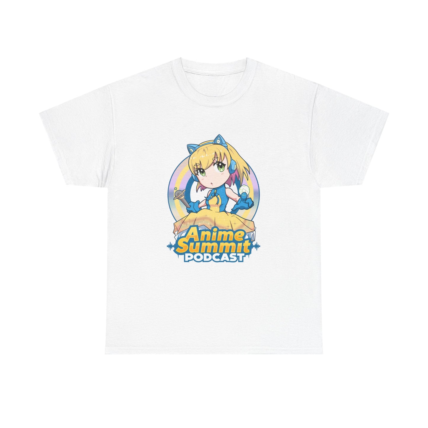 Anime Summit Podcast Main Logo - Unisex Heavy Cotton Tee