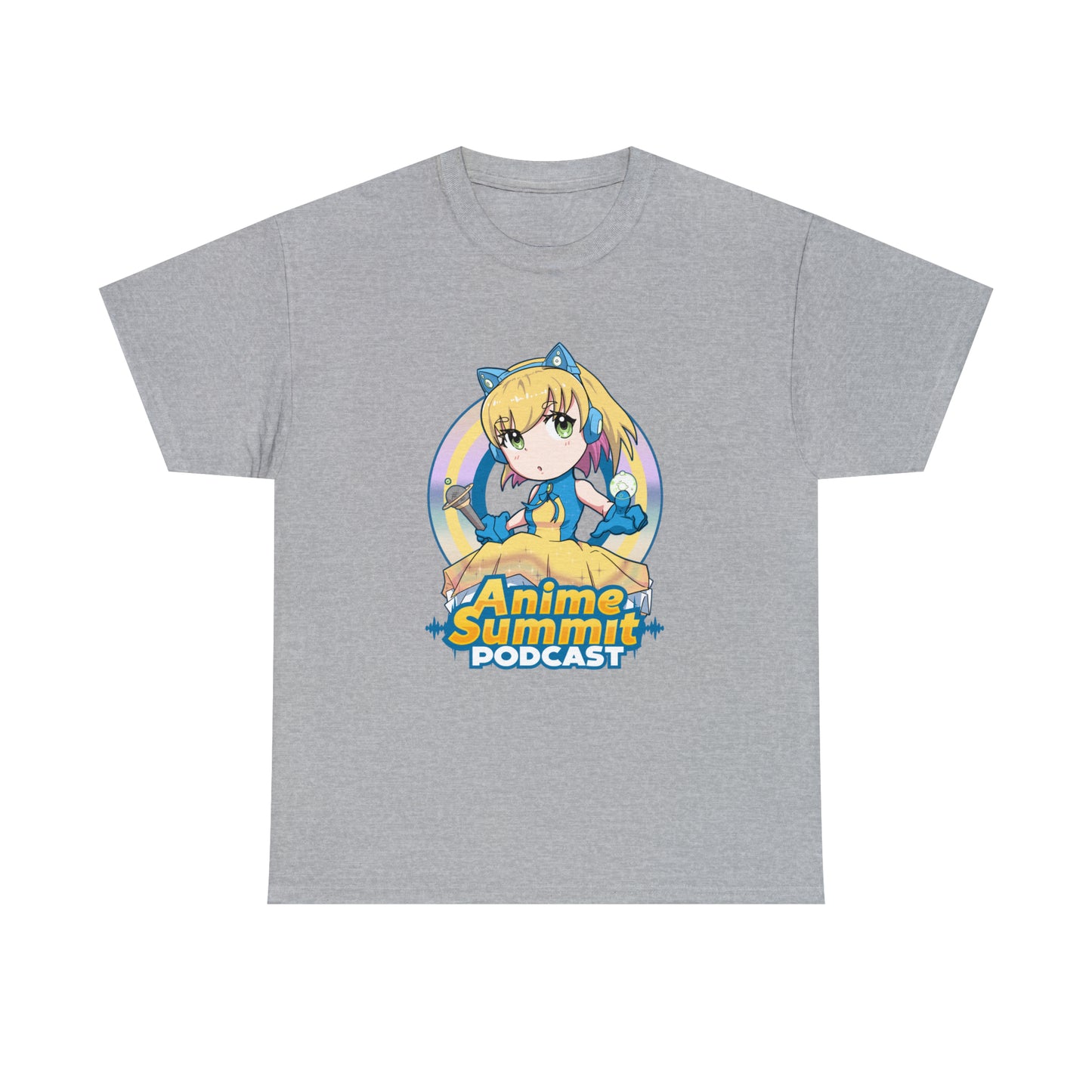 Anime Summit Podcast Main Logo - Unisex Heavy Cotton Tee