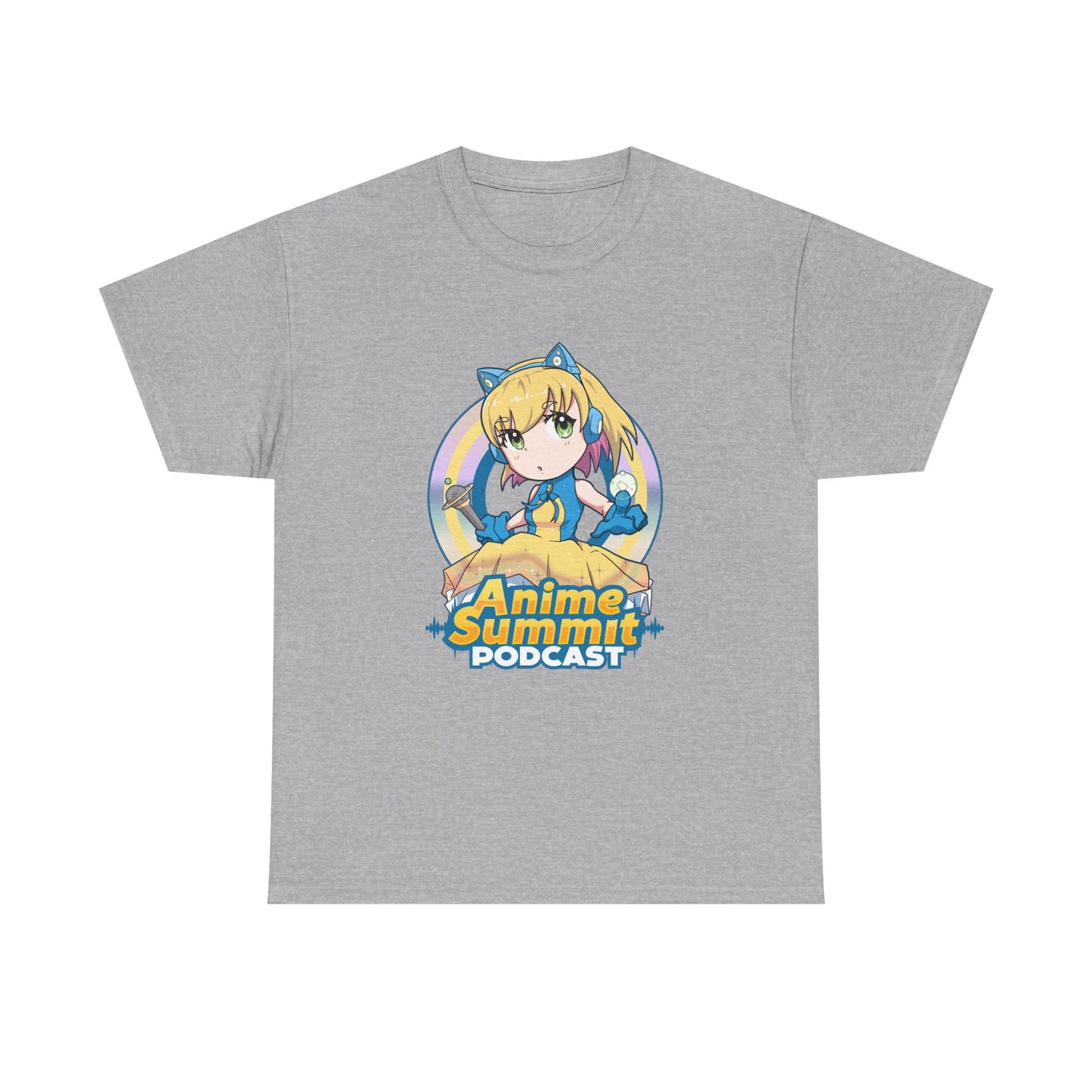 Anime Summit Podcast Main Logo - Unisex Heavy Cotton Tee