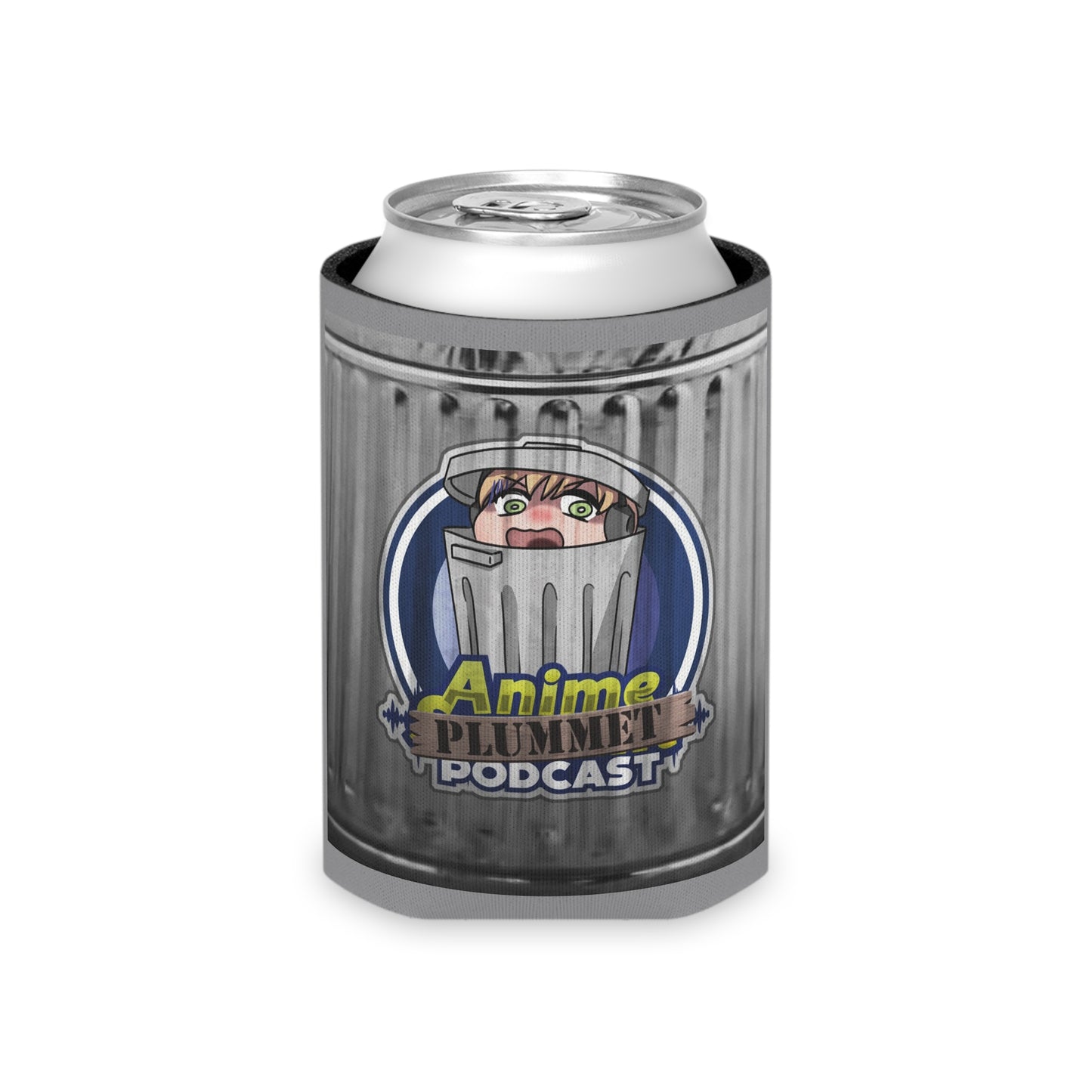 Anime Plummet Podcast Insulated Can Cooler