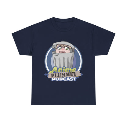 Anime Plummet Podcast Main Logo - Unisex Heavy Cotton Tee
