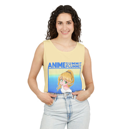 Summit X Plummet Weebs and Dweebs - Unisex Garment-Dyed Tank Top