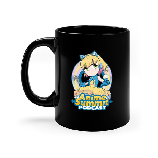 Anime Summit Logo - 11oz Black Mug