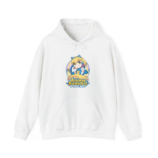 Anime Summit Podcast - Logo - Unisex Heavy Blend™ Hooded Sweatshirt