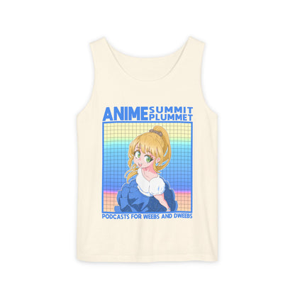 Summit X Plummet Weebs and Dweebs - Unisex Garment-Dyed Tank Top