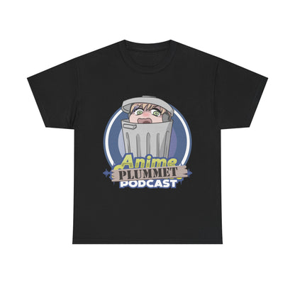 Anime Plummet Podcast Main Logo - Unisex Heavy Cotton Tee