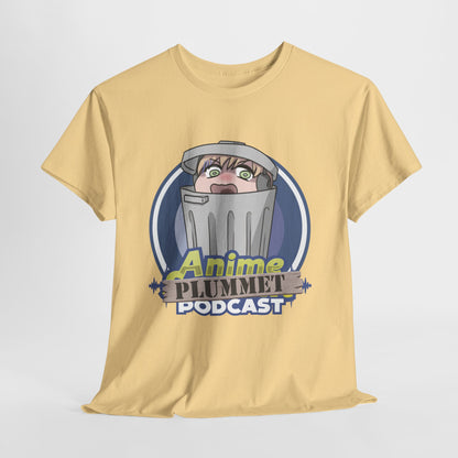 Anime Plummet Podcast Main Logo - Unisex Heavy Cotton Tee