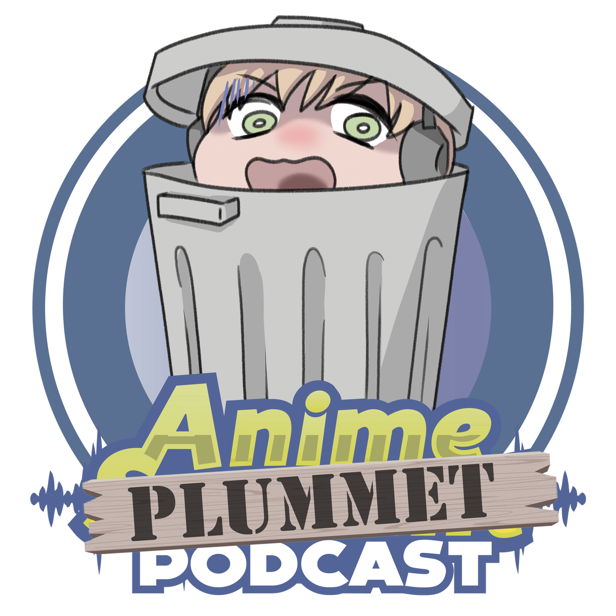 Anime Plummet Logo - 11oz Black Mug