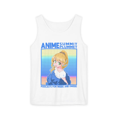 Summit X Plummet Weebs and Dweebs - Unisex Garment-Dyed Tank Top