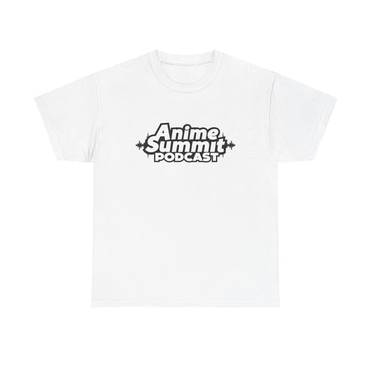 Anime Summit Podcast Basic Logo - Unisex Heavy Cotton Tee