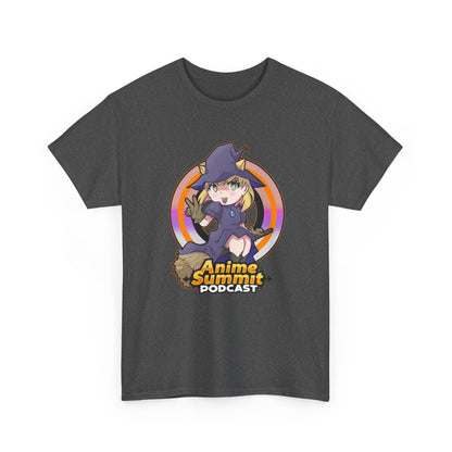 Anime Summit logo Halloween Edition - Unisex Heavy Cotton Tee