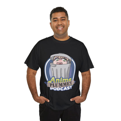 Anime Plummet Podcast Main Logo - Unisex Heavy Cotton Tee
