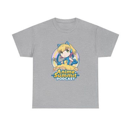 Anime Summit Podcast Main Logo - Unisex Heavy Cotton Tee