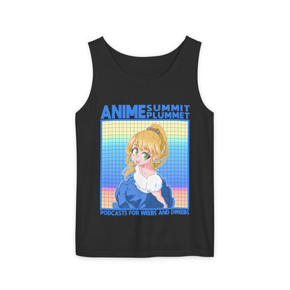 Summit X Plummet Weebs and Dweebs - Unisex Garment-Dyed Tank Top