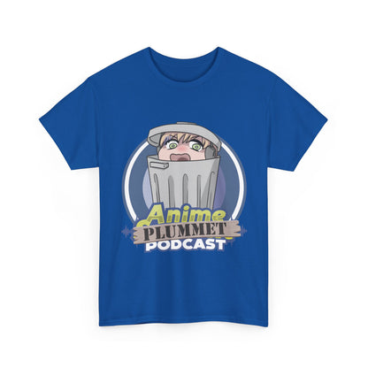 Anime Plummet Podcast Main Logo - Unisex Heavy Cotton Tee