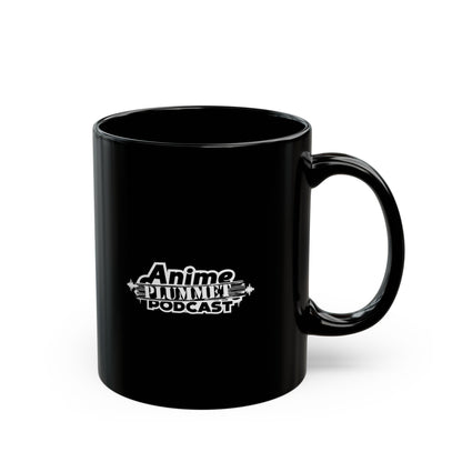 Anime Plummet Logo - 11oz Black Mug