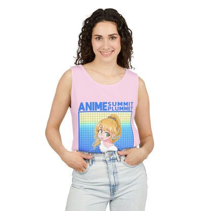 Summit X Plummet Weebs and Dweebs - Unisex Garment-Dyed Tank Top